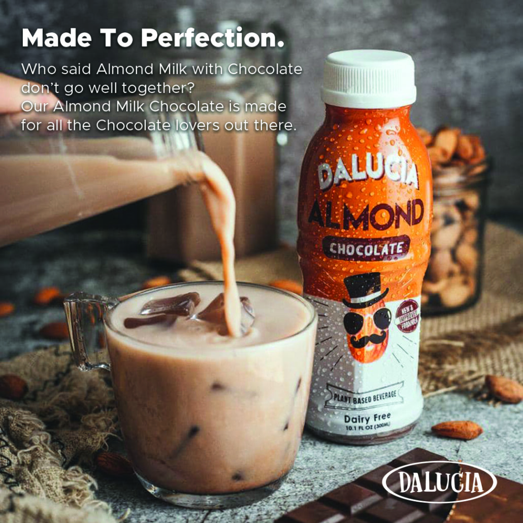 Almond Milk Chocolate 300ml The Dalucia Sdn Bhd